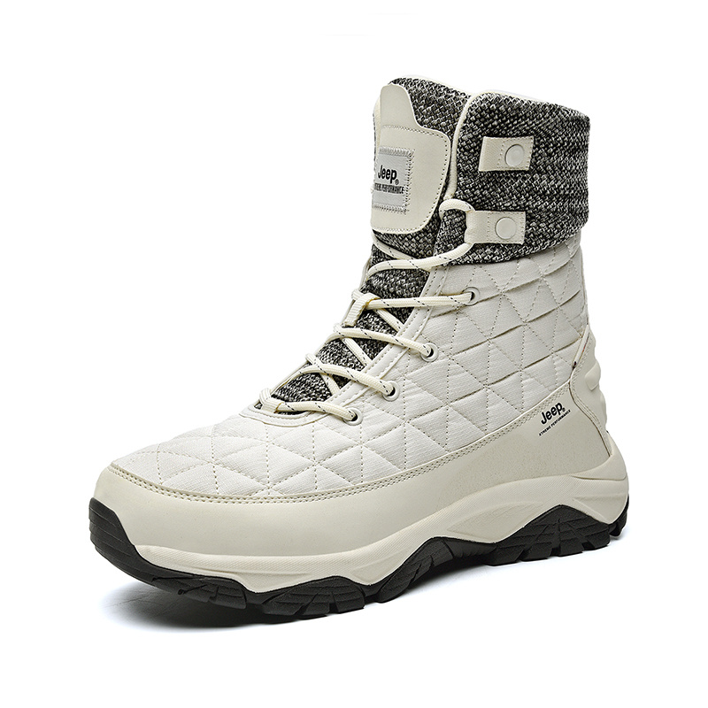 Сноубутсы унисекс Jeep Short Snow Boots белые, 37 EU