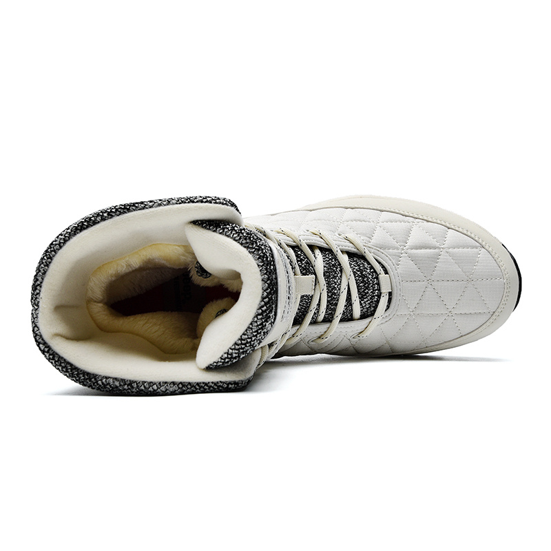 Сноубутсы унисекс Jeep Short Snow Boots белые, 37 EU