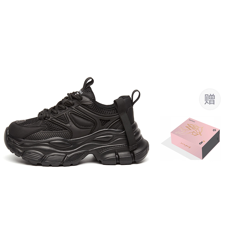 Кроссовки женские DAPHNE 4023404082 черные, 38 EU