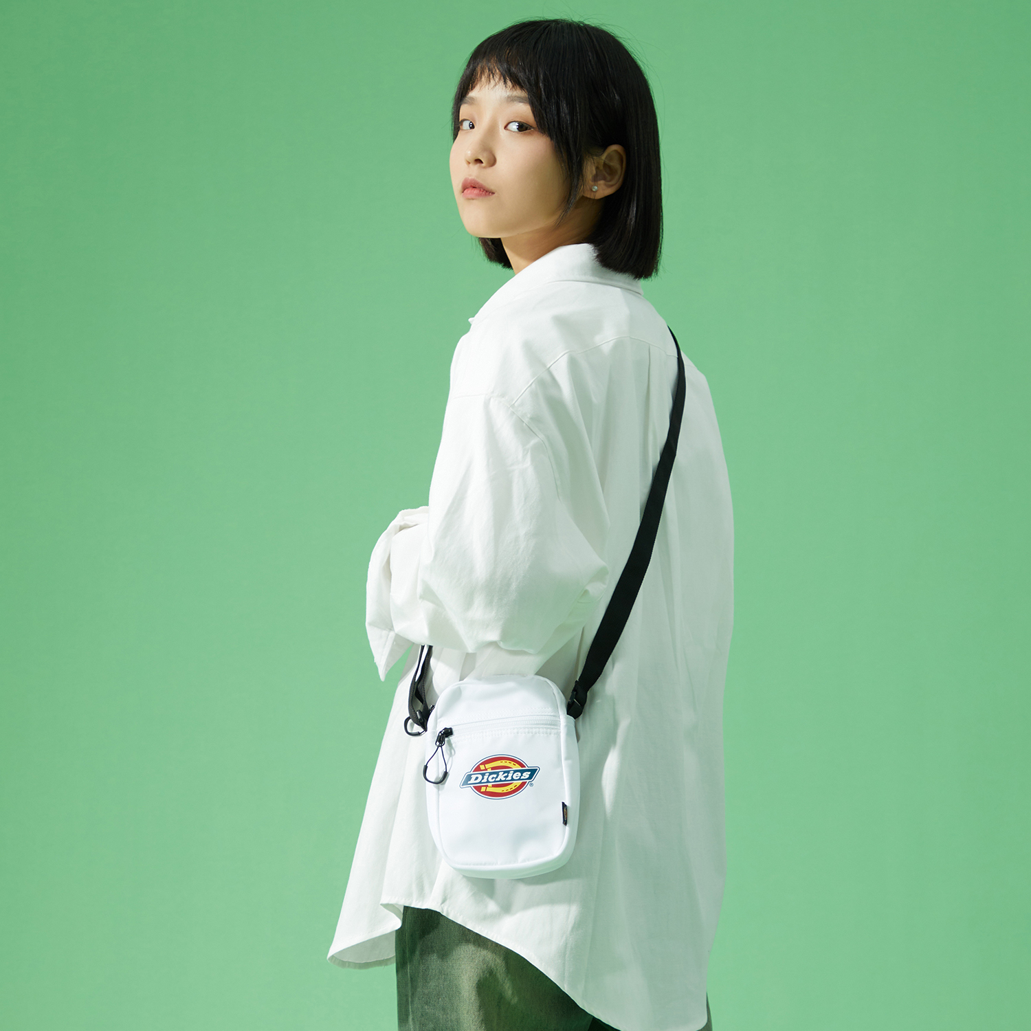 Сумка мужская Dickies 204023 белая