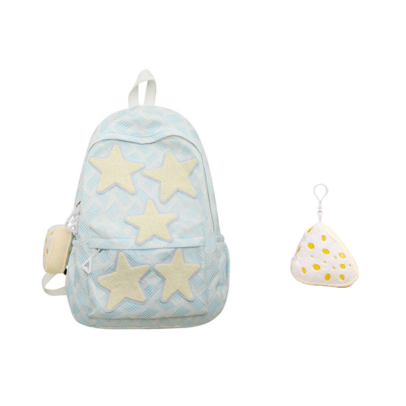 Рюкзак женский MARKANGARO MK-DWBA1350, blue + cheese bear