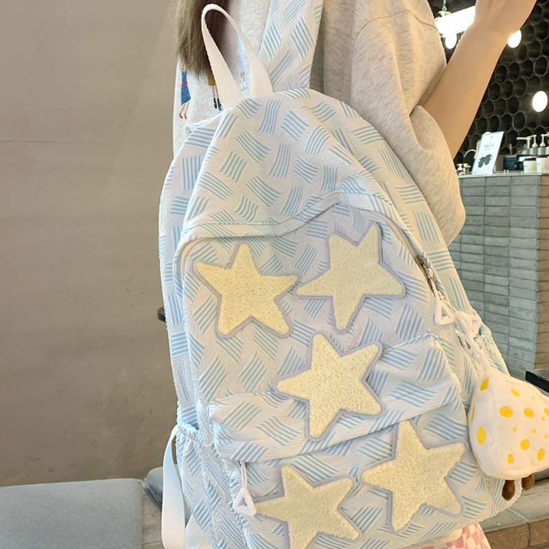 Рюкзак женский MARKANGARO MK-DWBA1350, blue + cheese bear