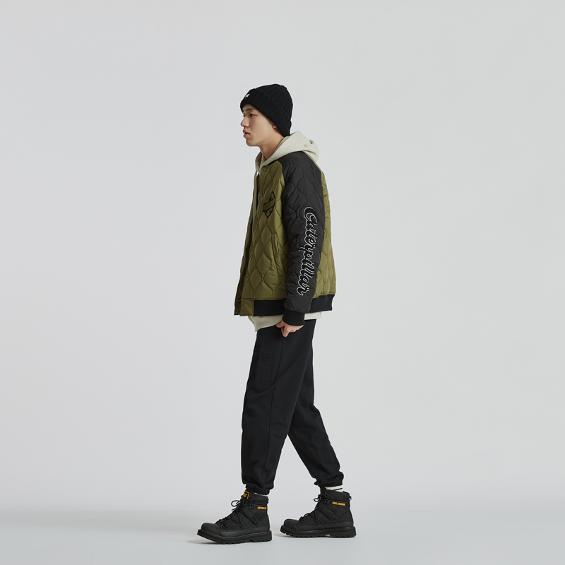 Короткие ботинки унисекс Nigel Cabourn x CAT Omaha Alt Lace черные