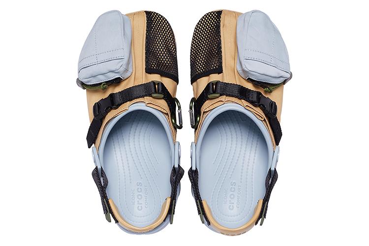 Шлепанцы мужские Crocs Classic All Terrain Mountain Parka Beige, 46-47 EU