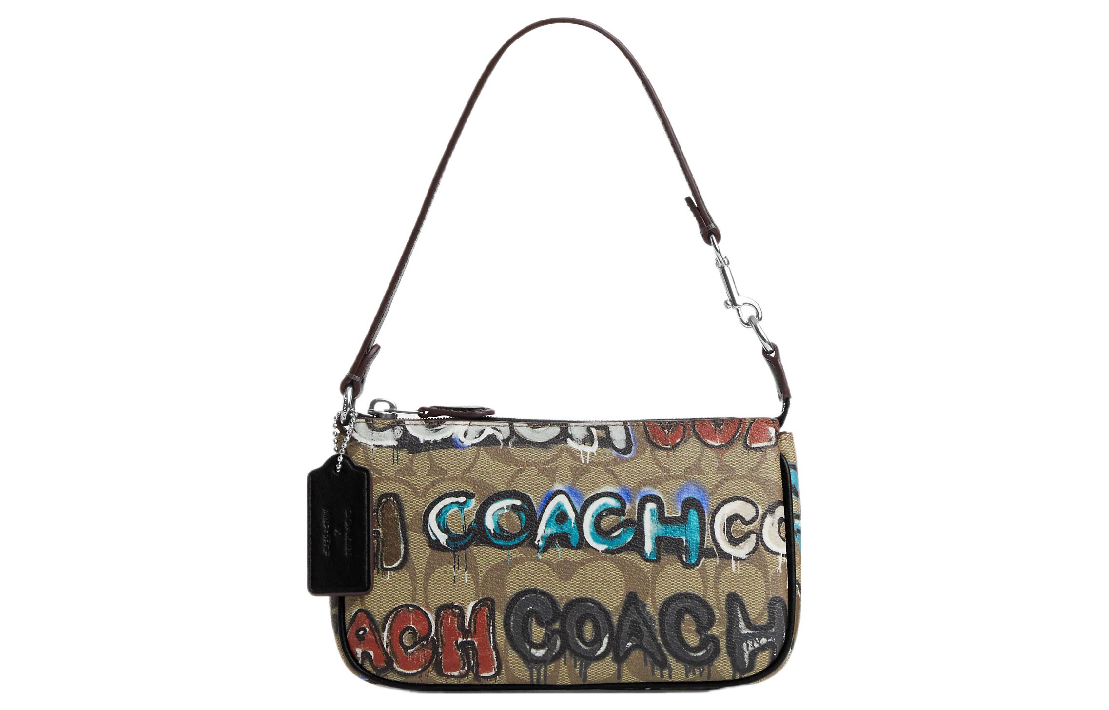 Сумка женская COACH Nolita хаки, Basic Set (Bag+Dust Bag) EU