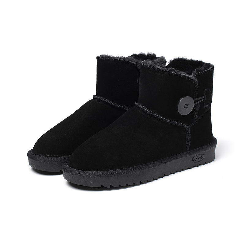 Снежные сапоги унисекс ABIDJAN XDX2003 черные, 44 EU