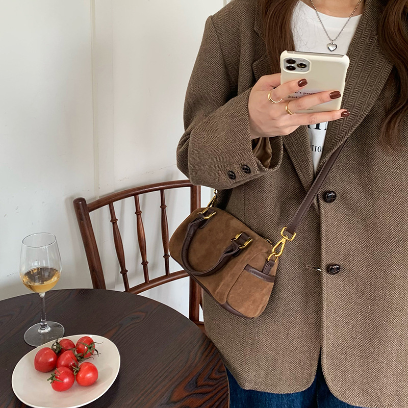 Сумка женская ZUONU Pillow Bag Boston, cocoa coffee