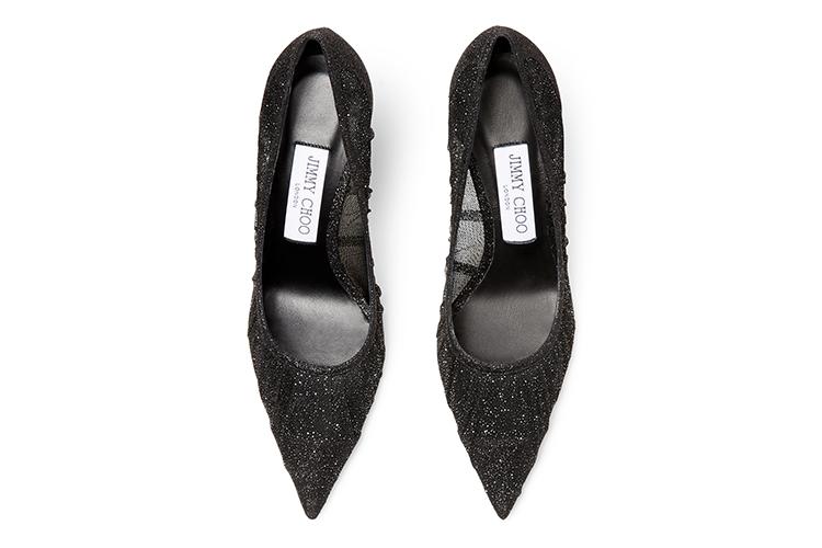 Туфли женские Jimmy Choo LOVE 85 черные, 39 EU