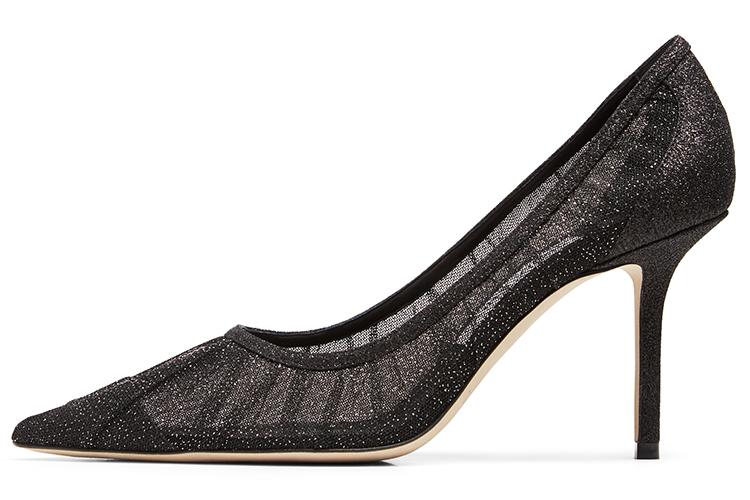 Туфли женские Jimmy Choo LOVE 85 черные, 39 EU