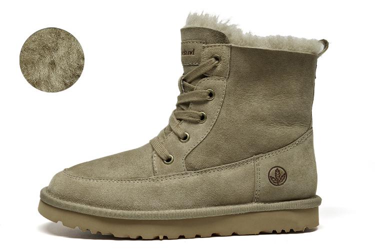 Зимние ботинки мужские LEAVELAND E3160 коричневые, 43 EU