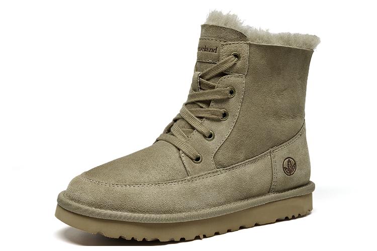 Зимние ботинки мужские LEAVELAND E3160 коричневые, 43 EU