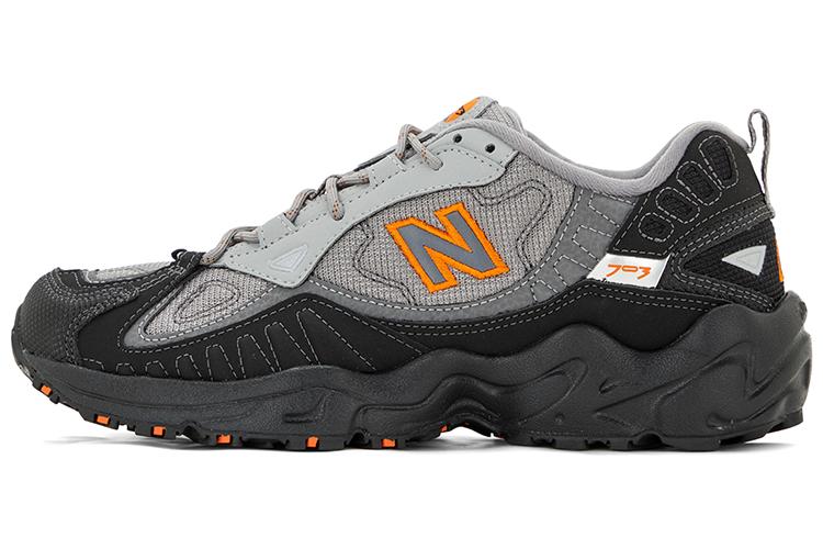 Кроссовки унисекс New Balance NB 703 Cushioning черные, серые, оранжевые, 44.5 EU