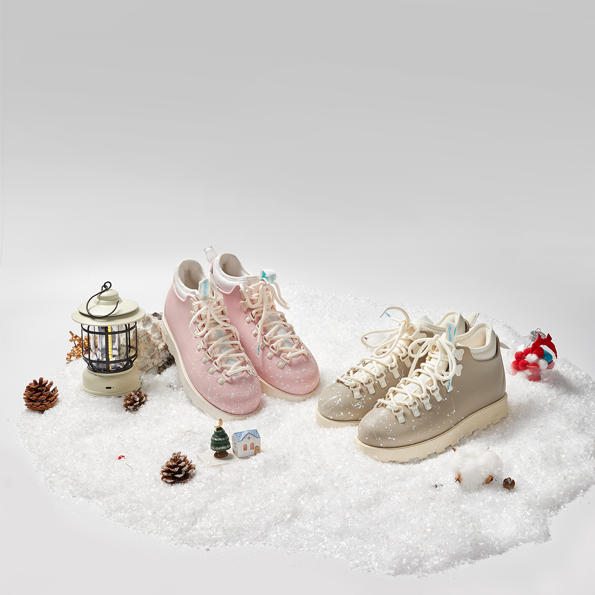 Ботинки женские Native Shoes Fitzsimmons Short розовые, 36 EU