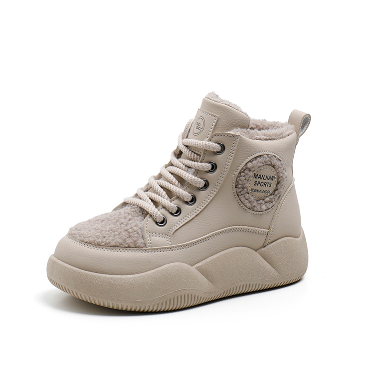 Снеговые ботинки женские LIANGHUO R-XQ-F355, khaki, 36 EU