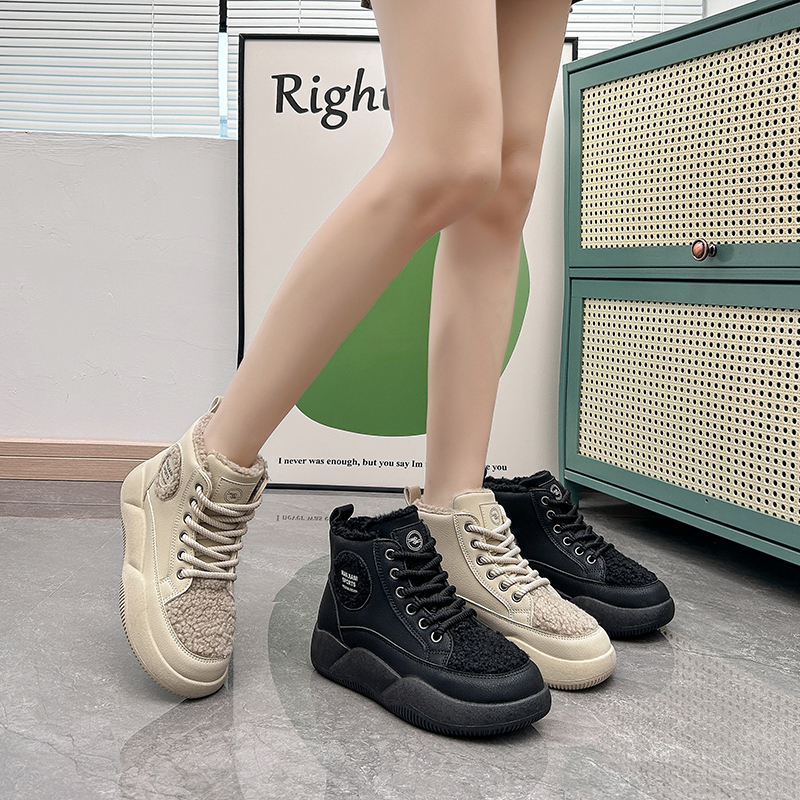 Снеговые ботинки женские LIANGHUO R-XQ-F355, khaki, 36 EU