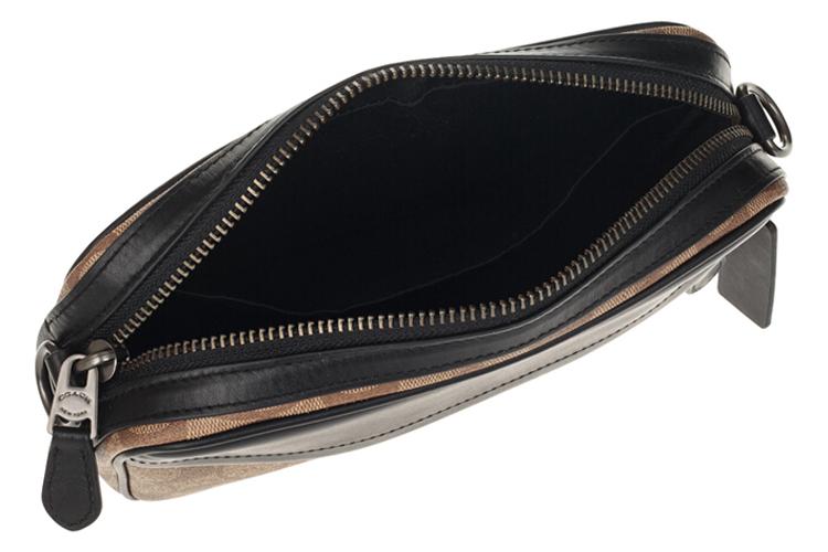 Сумка мужская COACH Graham черная, хаки, коричневая