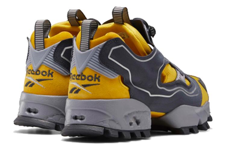 Кроссовки Reebok InstaPump Fury Trail Shroud желтые, 36 EU