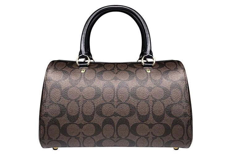 Сумка женская COACH Rowan Boston Bag темно-коричневая