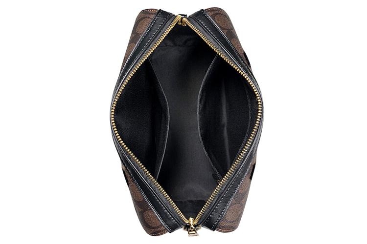 Сумка женская COACH Rowan Boston Bag темно-коричневая