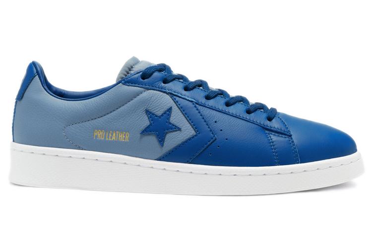 Кроссовки унисекс Converse Pro Leather Low, blue slate, 37.5 EU