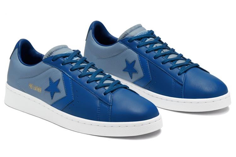 Кроссовки унисекс Converse Pro Leather Low, blue slate, 37.5 EU