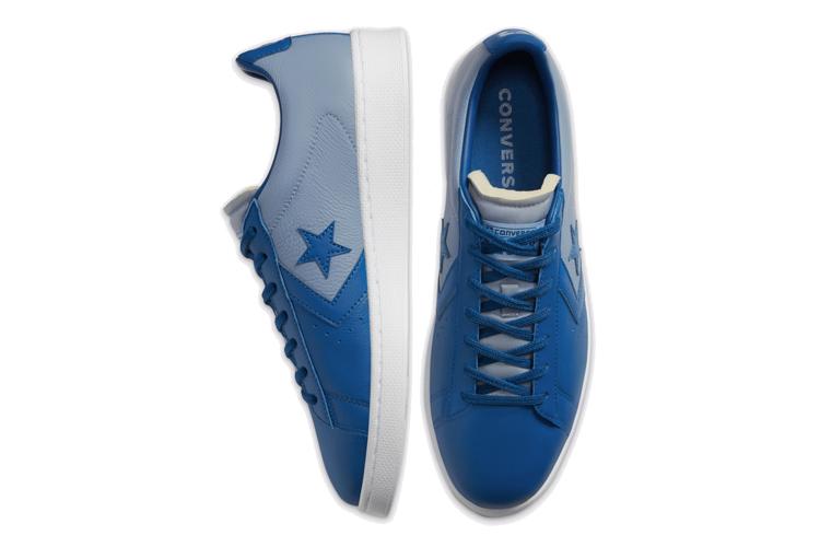 Кроссовки унисекс Converse Pro Leather Low, blue slate, 37.5 EU