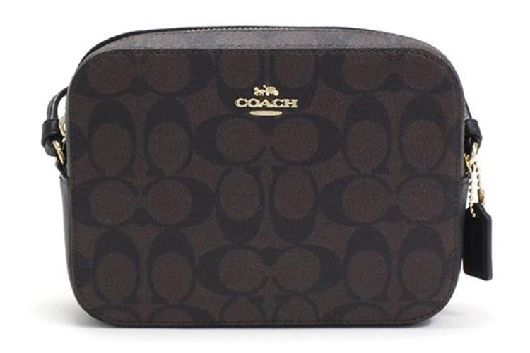 Сумка женская COACH Camera Bag 91677-IMAA8 темно-коричневая
