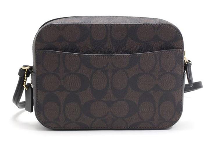 Сумка женская COACH Camera Bag 91677-IMAA8 темно-коричневая