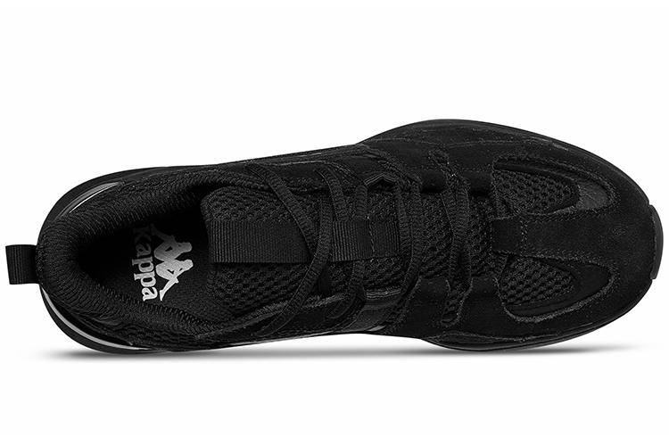 Кеды унисекс Kappa K09Y5MM79D-990 черные, 36 EU