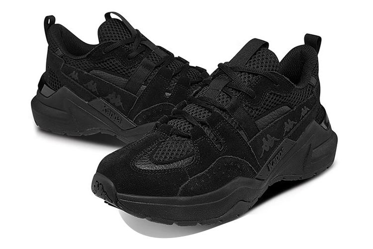 Кеды унисекс Kappa K09Y5MM79D-990 черные, 36 EU