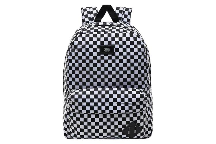 Рюкзак унисекс Vans VN0A3I6RHU0 черный и белый