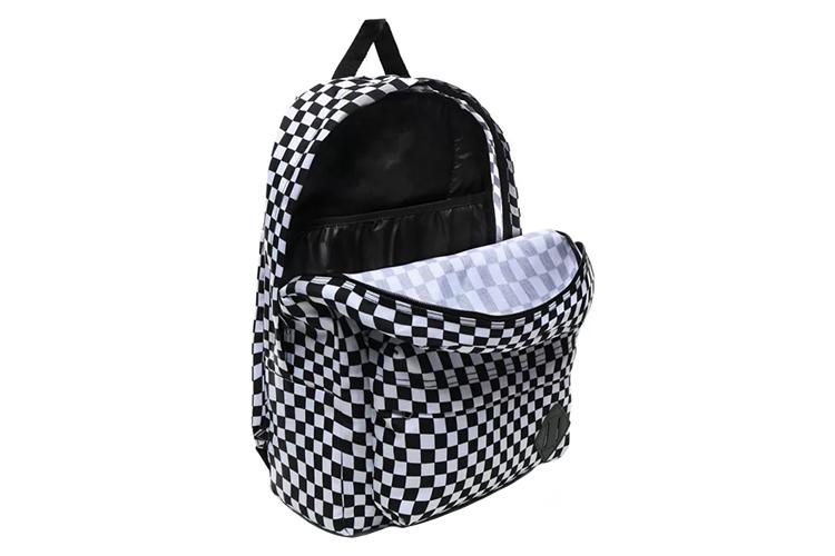 Рюкзак унисекс Vans VN0A3I6RHU0 черный и белый