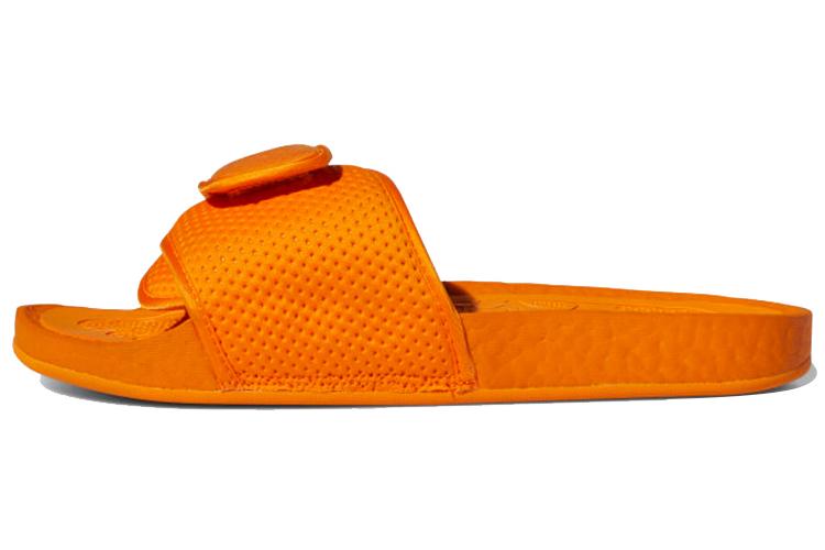 Шлепанцы унисекс Adidas Boost Slide ярко-оранжевые, 39 1/3 EU