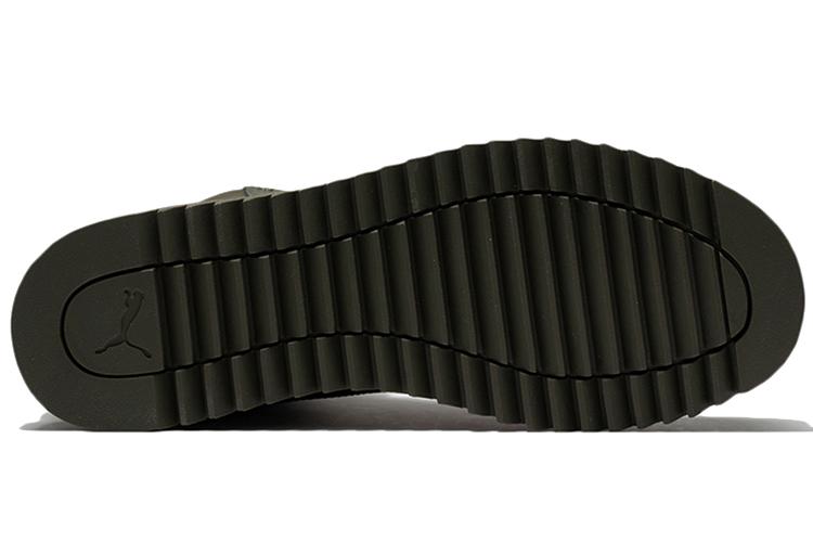 Спортивные кеды унисекс PUMA Desierto V2 Wtr Rubber High Top зеленые, 36 EU