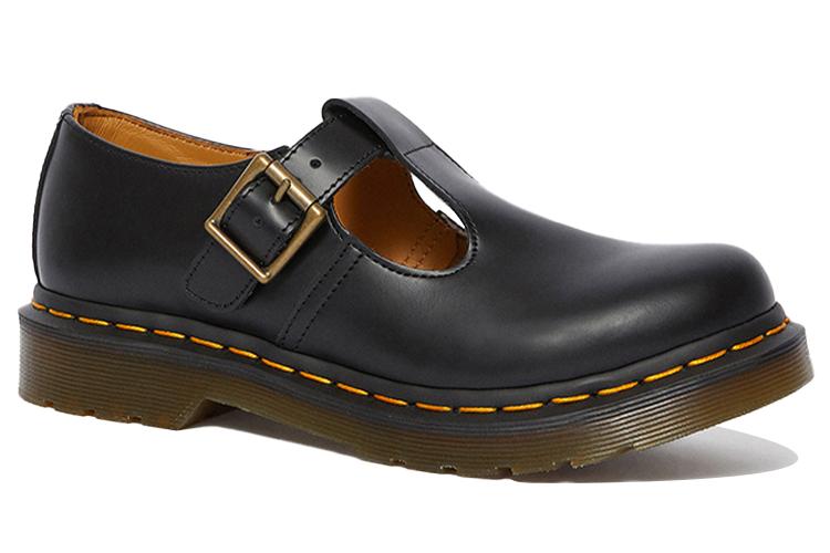 Туфли женские Dr. Martens Polley Smooth Leather черные, 36 EU