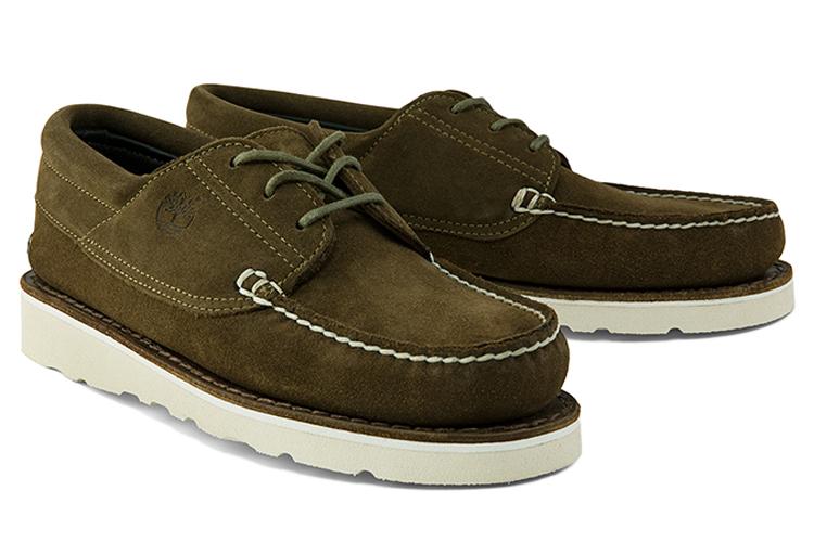 Лодочные мокасины мужские Timberland Classic 3 Eye коричневые, 43.5 EU