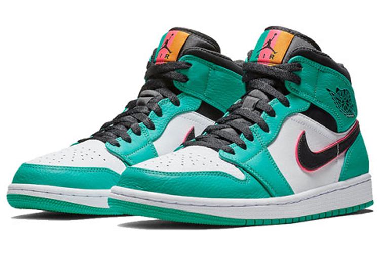 Кроссовки мужские Jordan 1 Mid South Beach, 45 EU