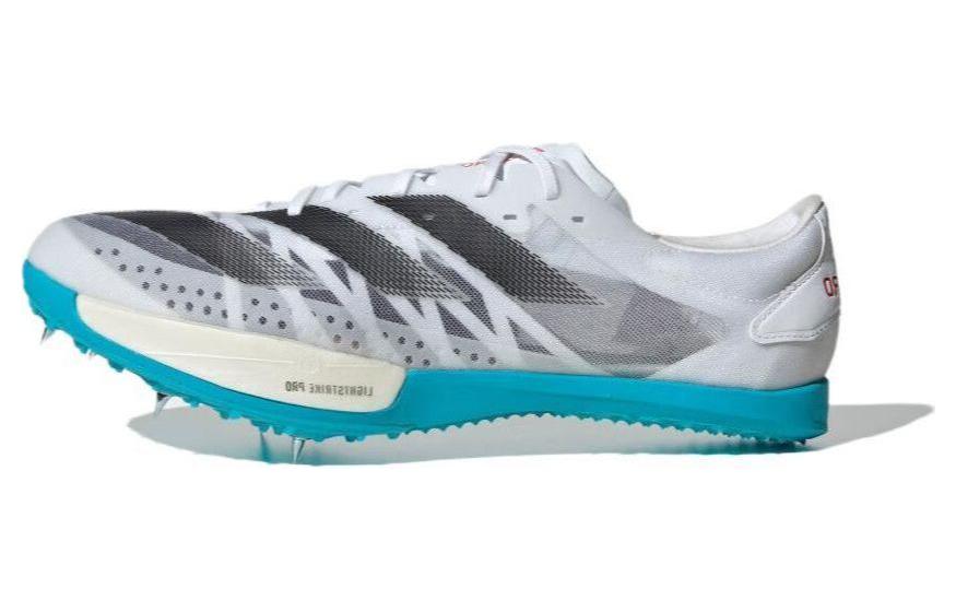 Футбольные бутсы Adidas Adizero Ambition White Grey Wonder Blue, 42 2/3 EU