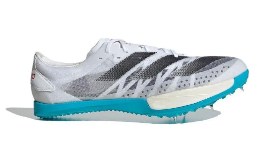 Футбольные бутсы Adidas Adizero Ambition White Grey Wonder Blue, 42 2/3 EU