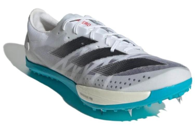 Футбольные бутсы Adidas Adizero Ambition White Grey Wonder Blue, 42 2/3 EU