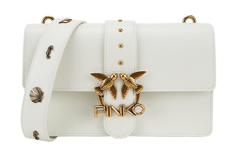 Сумка женская PINKO Swallow Bag белая
