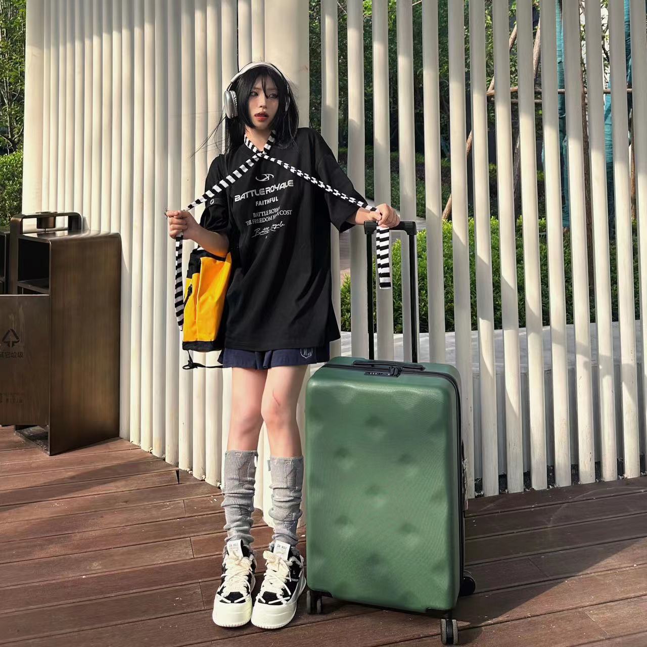 Чемодан унисекс Bromen A60207005, белый, 20 Inches[Short-Distance Carry-on] EU