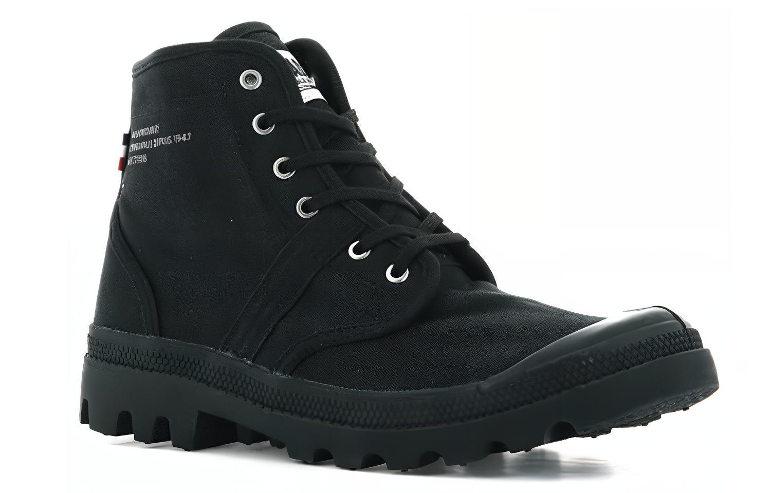 Ботинки унисекс Palladium Pallabrousse Short Martin Boot черные, 37 EU