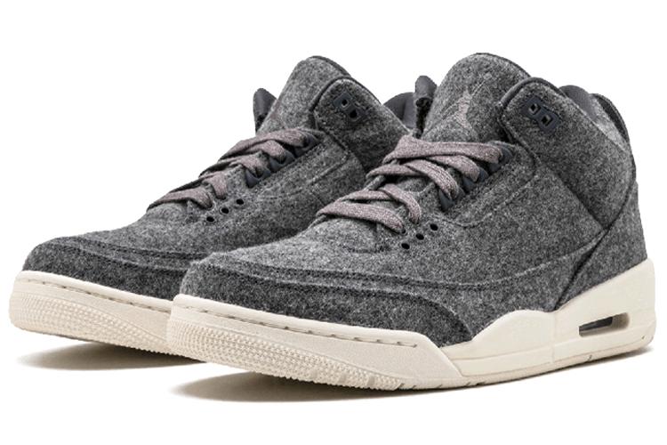 Кроссовки мужские Jordan 3 Retro Wool, 44.5 EU