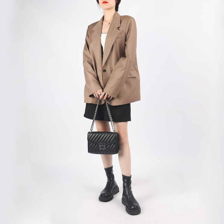 Сумка женская MICHAEL KORS Rose черная, среднего размера