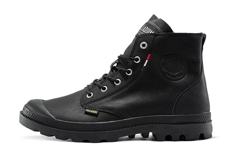 Высокие ботинки унисекс Palladium Pampa Hi Ul Leather II черные