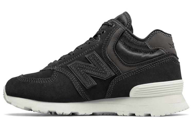 Кроссовки женские New Balance 574H черные/серые, 37 EU