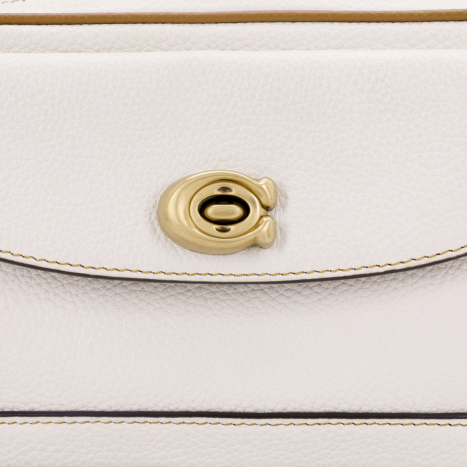 Сумка женская COACH Willow Leather Camera Bag белая