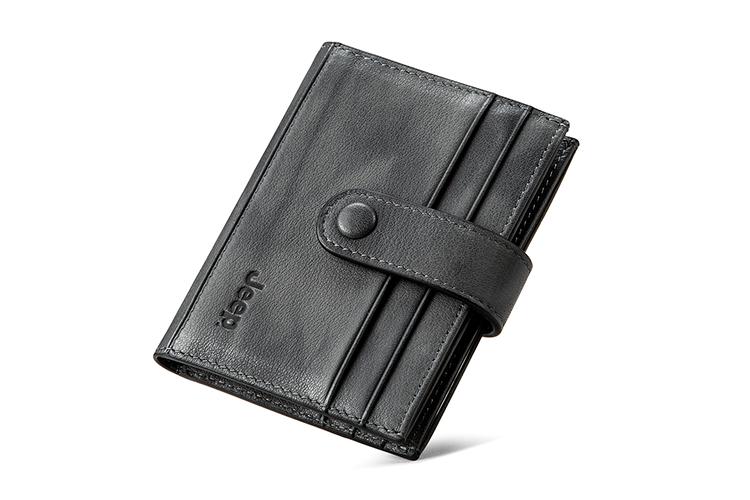 Визитница мужская Jeep 920040460 светло-серая