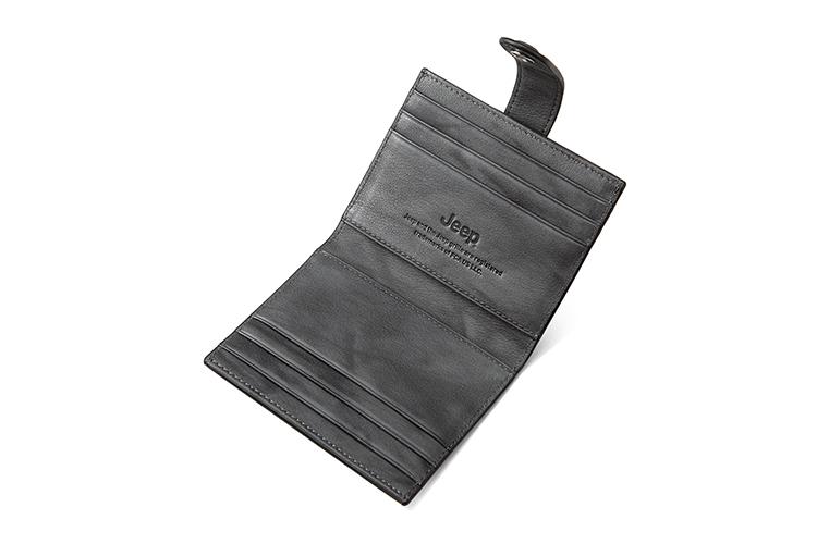 Визитница мужская Jeep 920040460 светло-серая